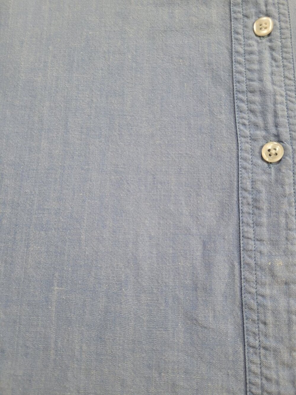 Vintage 90s Disney Store Winnie the Pooh Embroidered Denim Shirt Blue Button Up - Picture 6 of 9